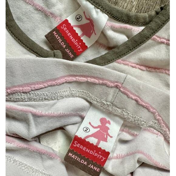 Matilda Jane Neopolitan Top and Sweet Pea Leggings - Picture 3 of 7